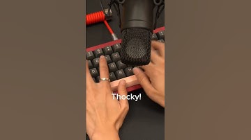 Thocky! One of the thockiest switches from HMX #mechanicalkeyboard #gamingkeyboard #customkeyboard