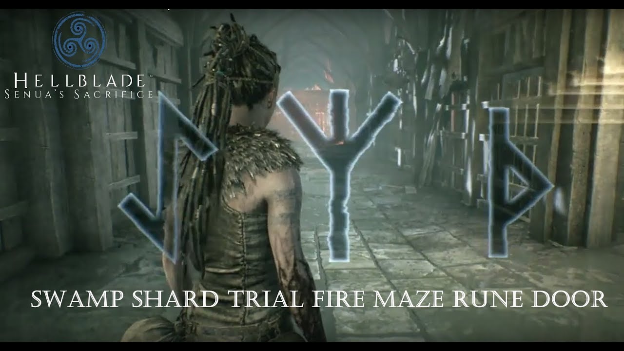 Hellblade: Senua's Sacrifice Swamp Shard Trial Fire Maze