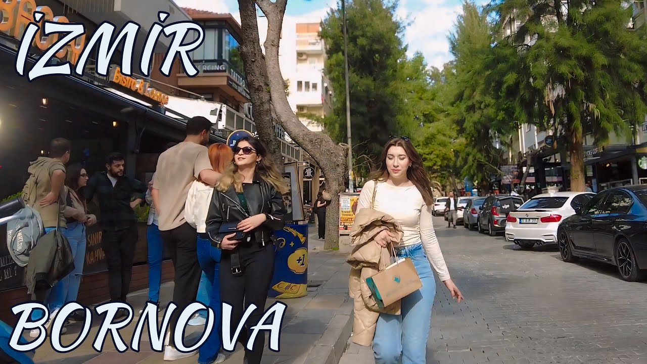 🇹🇷 A Walk Through Bornova, İzmir🚶‍♂️4K Video