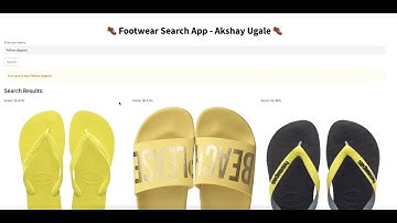 Text to image similarity search app using CLIP-VIT transformer.