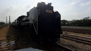 【蒸機任務達成】台鐵6721次DT668蒸機專車 後壁進站