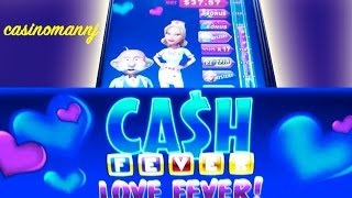 MAX BET! - Cash Fever - Love Meter Slot - Slot Machine Bonus