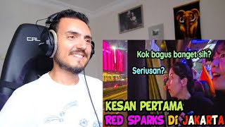 RED SPARKS SAMPE DI JAKARTA, TERNYATA KOK....(HARI PERTAMA DI INDONESIA) Reaction