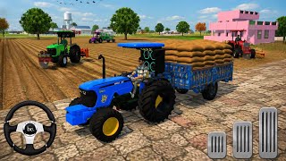     Realistic Tractor Farming Gameplay 🚜 | Village Tractor Driving Simulator … screenshot 1