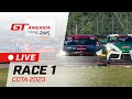 LIVE | Race 1 | COTA | GT America Powered by AWS 2023