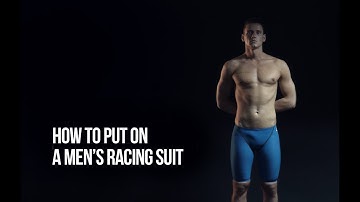 HOW TO PUT ON A MEN’S RACING SUIT | Mad Wave Swimming