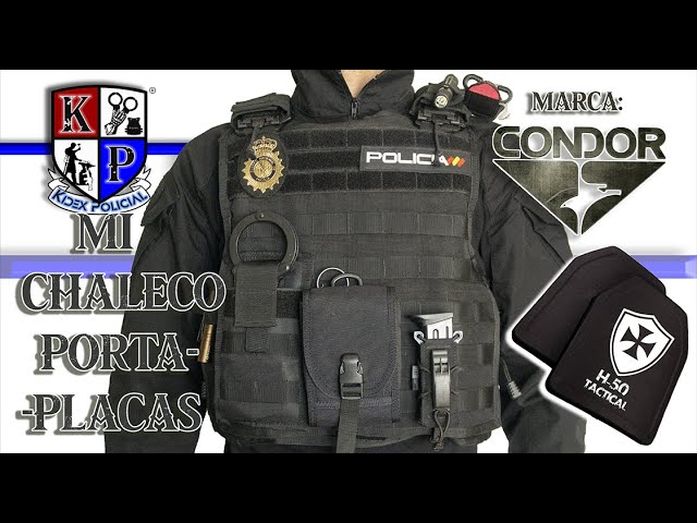 Funda De Chaleco Antibalas Rescue Molle Porta Placa Táctico