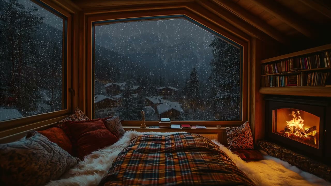 Dark Bedroom Rain Sounds for Perfect Sleep, Deep Focus, and Meditation – No Ads, Pure Calm