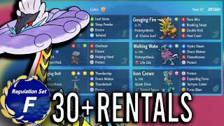 30+ Rental Teams for VGC Regulation F (Pokemon Scarlet/Violet)