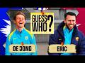 FRENKIE DE JONG &amp; ERIC GARCIA PLAY... GUESS WHO?? | FC Barcelona 👀🔵🔴