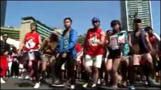 Flashmob Bersatu Padu Coblos Nomor 2 Jokowi - JK