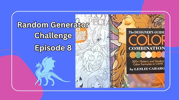 Random Generator Challenge Episode 8 - Letting a random generator choose what I colour