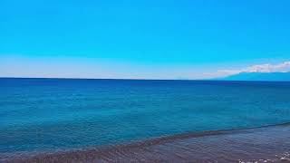 Sea Breeze Water Moving on the River bank royalty free backgrounds