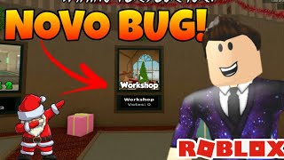 ? BUG do NOVO MAPA WORKSHOP de NATAL ? MURDER MYSTERY 2 - Roblox