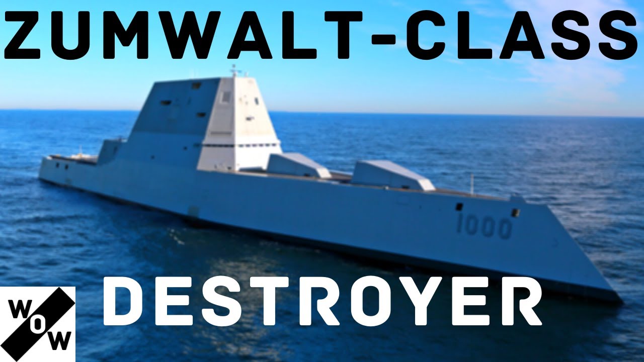 Zumwalt Class Destroyer Tomahawk Cruise Missiles Railgun US