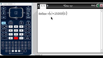define and evaluate functions