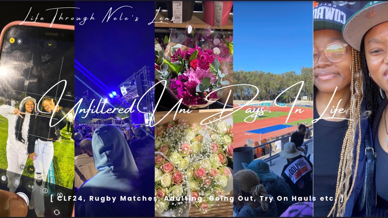 Unfiltered Uni Days In My Life: NMU Campus Life, Rugby Matches, GRWM, etc. || SOUTH AFRICAN YOUTUBER