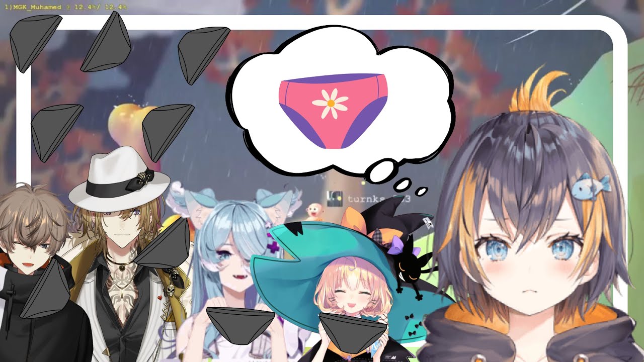 Quần lót của thành viên trong Nijisanji EN có màu gì?! [Vietsub] [Nijisanji EN]