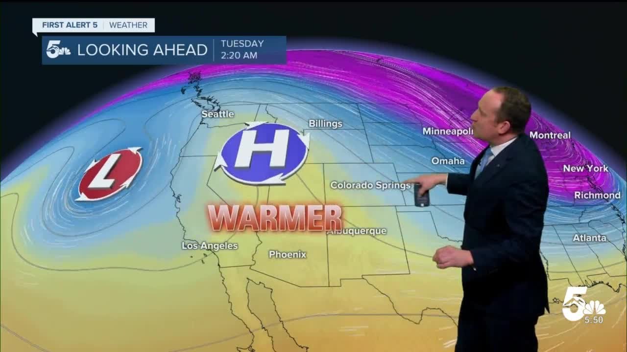 Monday remains chilly, but warmer weather is on the way - YouTube