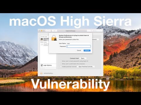 Major macOS High Sierra Bug - Update Now!