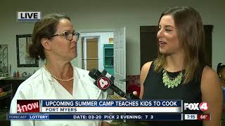 Summer camp teaches kids how to cook -- 7am live report