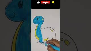 Dinosaur coloring pages for kids and babies follow along coloring lessons