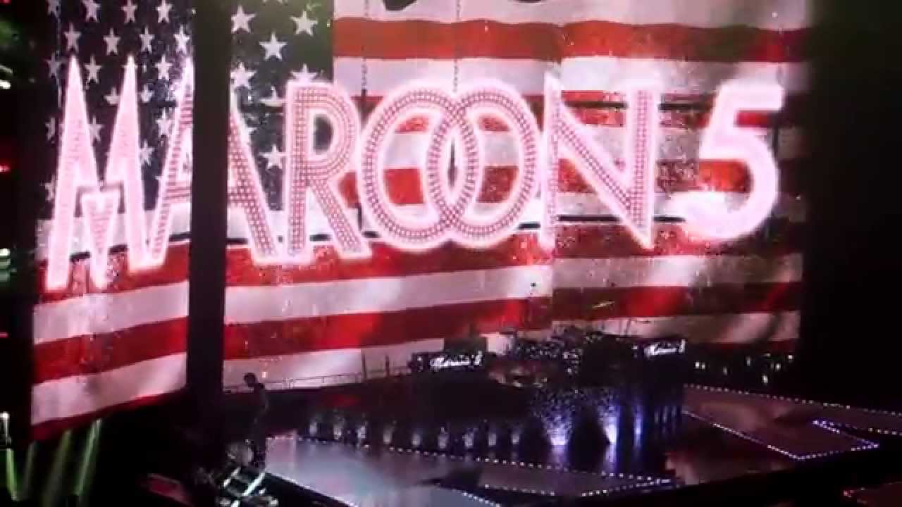 She Will into Moves Like Jagger Live - Maroon 5 - Wells Fargo Center 4-4-13 - YouTube