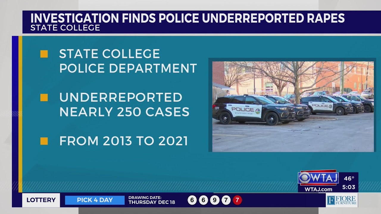 Hundreds of rapes in the State College area weren't reported in