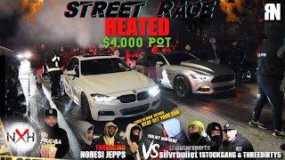 NOHESI CALLS OUT 1STOCK & THREEDIRTY5 INSANE GETS VERY HEATED TNHR 340 VS BOOSTED MUSTANG S550 SILVR