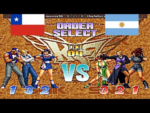 KOF 96 - monox96 vs thefelizcat