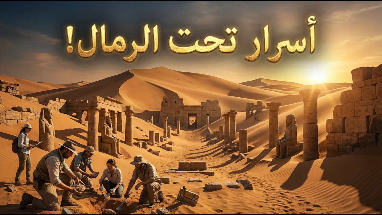 مدن مفقودة تحت رمال العرب: حقائق مذهلة لم تسمع بها من قبل عن تاريخنا الضائع!