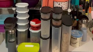 Meal prepping breakfast with the Tupperware One Touch Fresh OTF