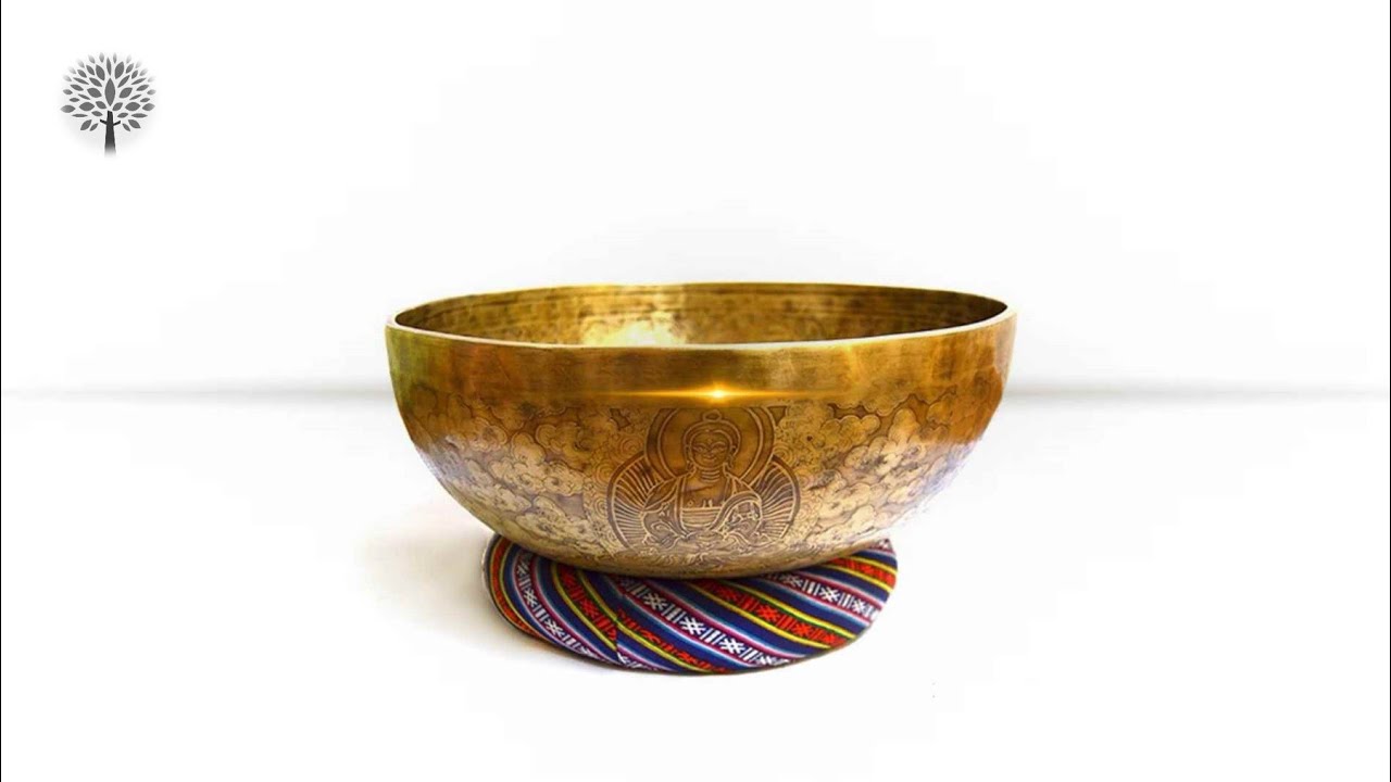 심신에 안정을 주는 묵직한 싱잉볼 소리 / 명상, 잠을 부르는 편안한 소리, 빗소리 / Tibet Singing Bowl