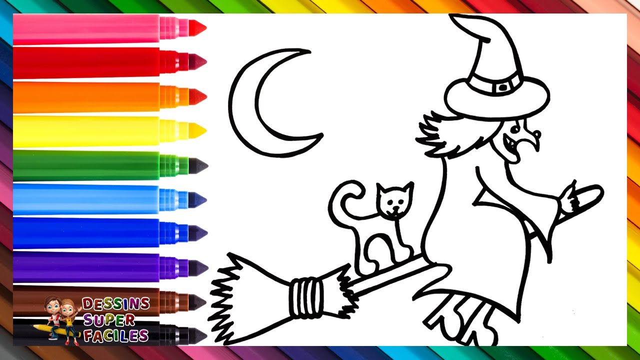 Comment Dessiner Une Sorcière Méchante www.youtube.com