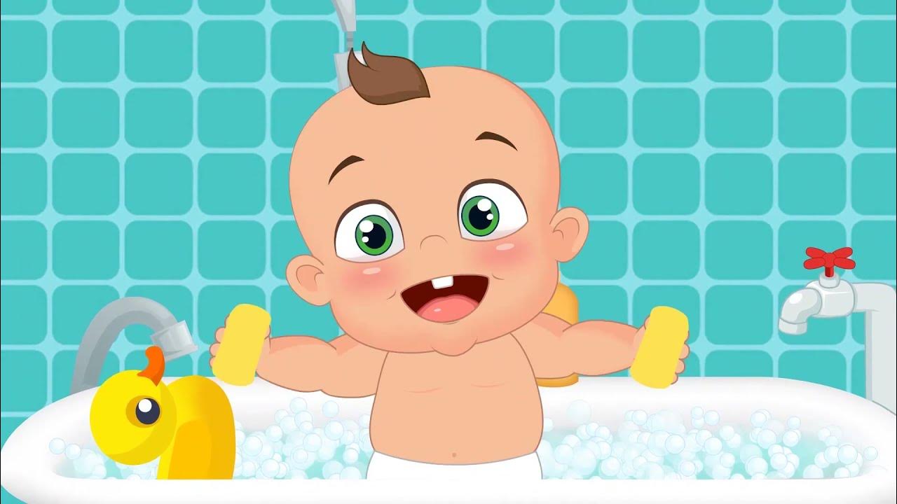 Fun in the Tub! Bath Time Song for Kids YouTube