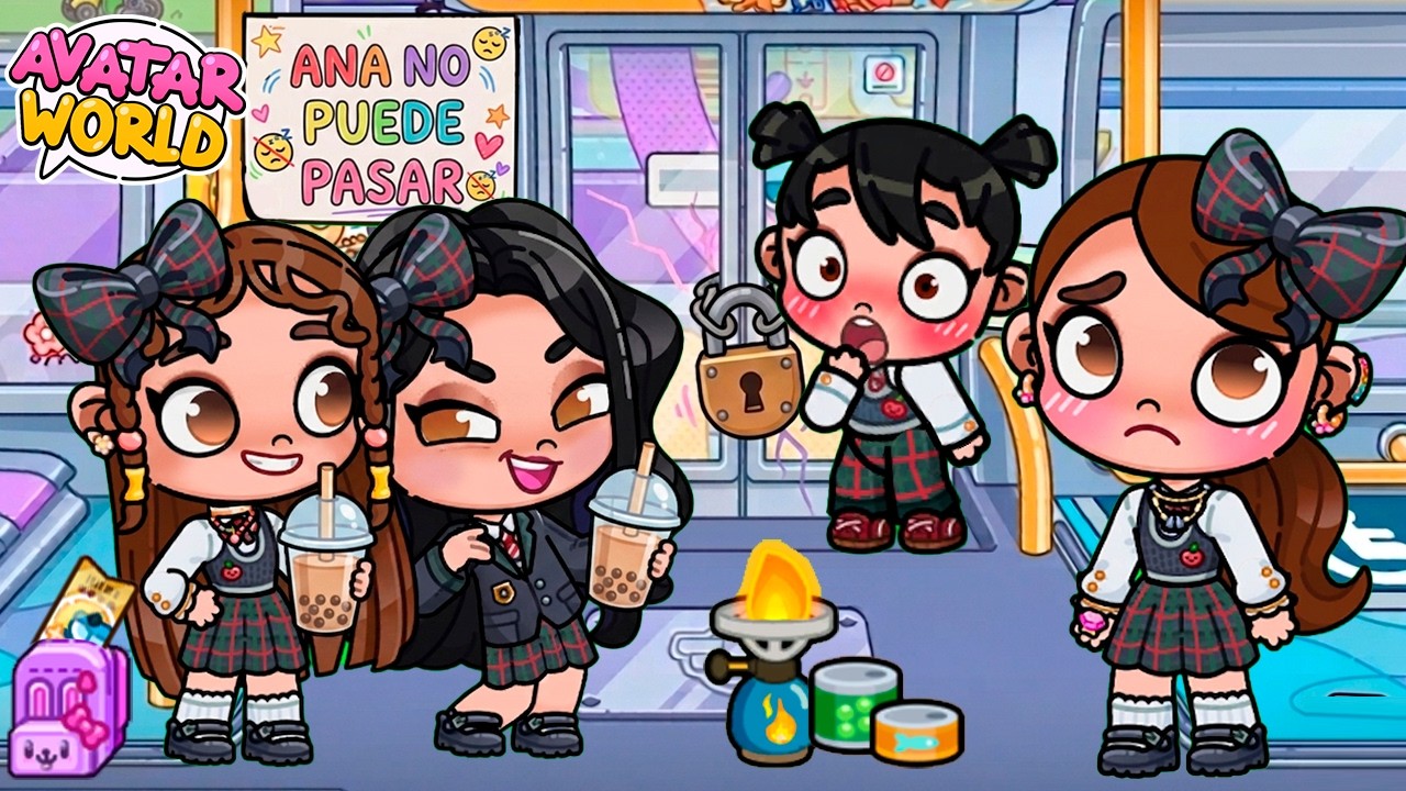 😢✨Me QUEDÉ SIN AMIGAS por la Nueva Chica de la Escuela 🎀 en Avatar World