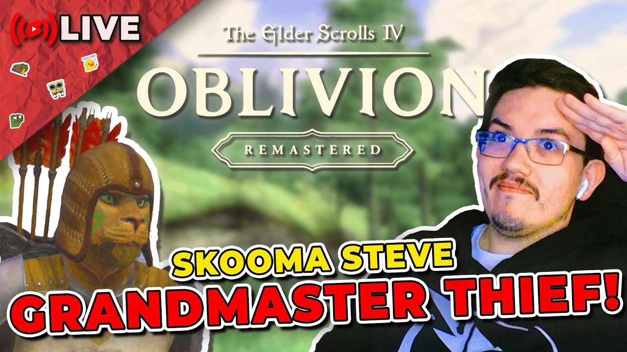 ⚔️ Oblivion Remastered ⚔️ | 🧙 GRAND MASTER THIEF!🧙 | 