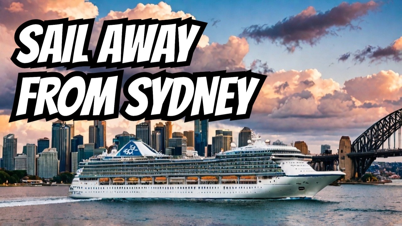 Princess Cruises Diamond Princess - Sydney Harbour - world's best sail away