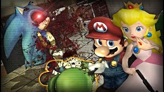 WILL MARIO AND FRIENDS BE ABLE TO SURVIVE THE DEADLY SONIC.EXE?!?! | Multiplayer Scary Funny Moments