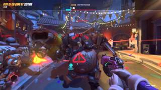 [Overwatch] D.Va Sextuple Kill