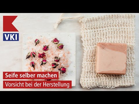 Seife selber machen (DIY): Vorsicht bei der Herstellung