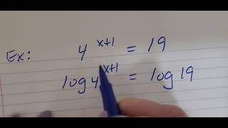 7-6 Solving Log Equations Algebra 2