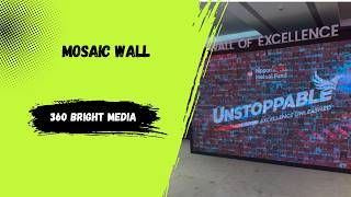 Digital Mosaic Wall (Interactive Crowd Engagement Experience)