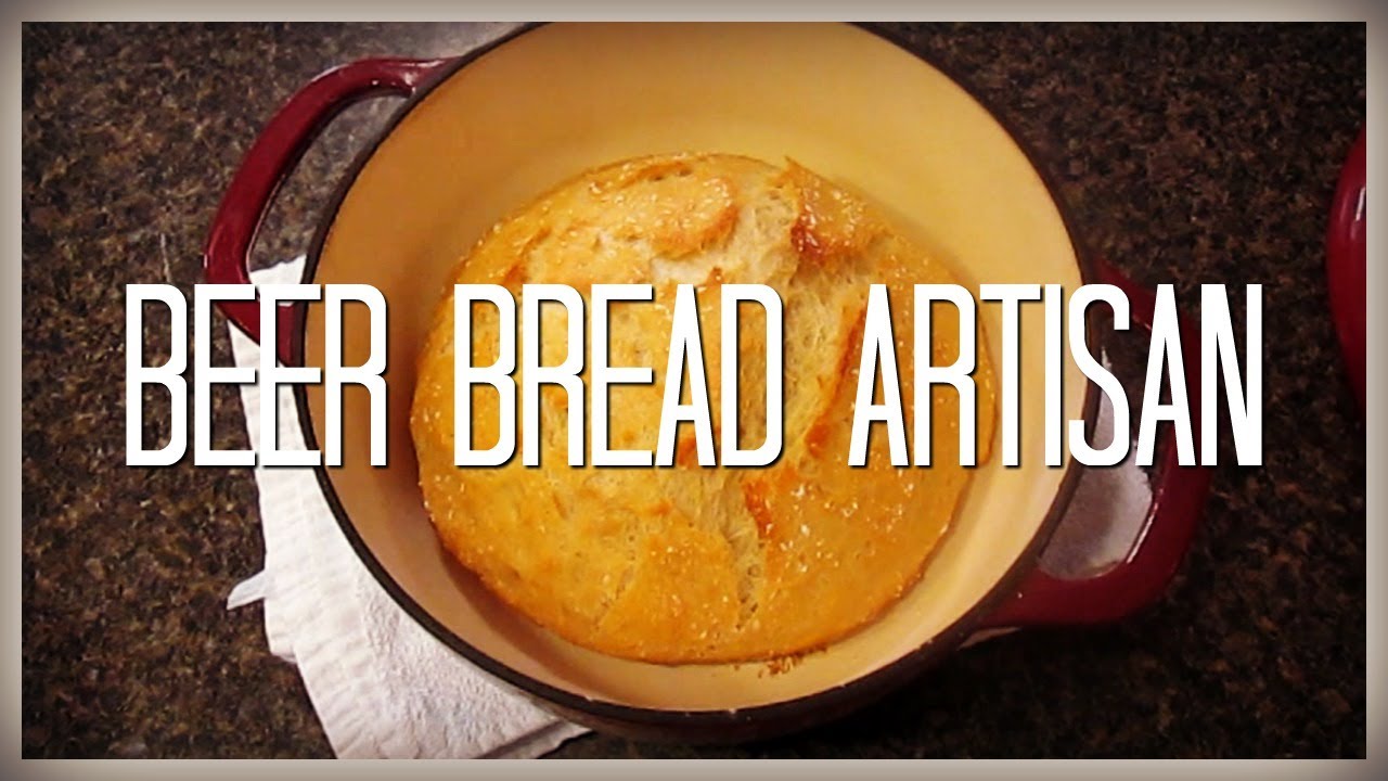 HOW TO MAKE BEER BREAD Homemade Rustic Artisan Bread HOMESTEAD
