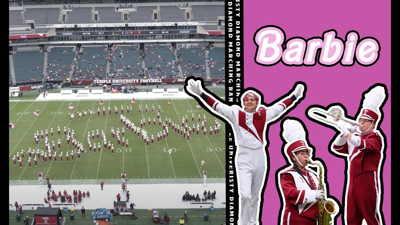 Barbie / Temple University Diamond Band