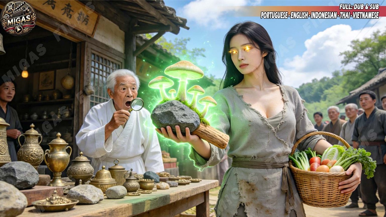 Garota Mendiga Escolhe Madeira Descartada, É Madeira Rara 1000 Anos Vale Trilhões