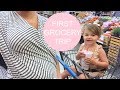 FIRST GROCERY TRIP WITH BOTH GIRLS | Vlog 6.1.17 | Tara Henderson