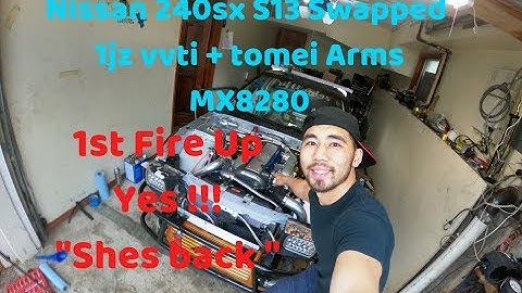 1jz vvti + Tomei Arms Mx8280 Turbo The Perfect Build .!!!