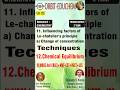 Class11+MHT-CET+NEET+JEE 12.Chemical Equilibrium T:-11 #shorts #short #shortsvideo #shortsfeed #exam