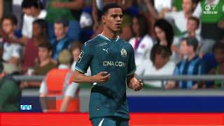 EA FC 25 PS5 Pro Greenwood signature goal Vs Lyon Sliders V7 custom FUMA Legend screenshot 5